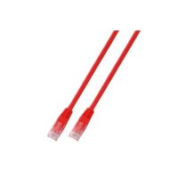 Logo C�ble patch rj45 u/utp, cat.6, pvc, cca, 3m, rouge k8100rt.3