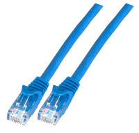 Logo C�ble patch rj45 u/utp, cat.6, lszh, cca, 0,25m, bleu k8104bl.0,25