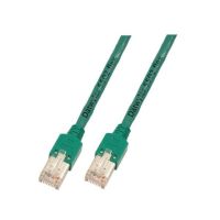 Logo C�ble patch rj45 s/utp, cat.5e, tm11, datwyler cu 5502 pvc, 0,5m, vert k8706.0,50