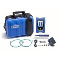 Logo Otdr multimode avec puissance-metre et laser rouge vfl embarque et entree pour sonde microscope r240-mipv