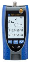 Logo Vdv ii+ testeur de continuite rj45  rj12/coax f avec terminaison+longueurs+generateur tonalites 158002