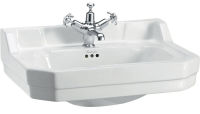 Logo Vasque 61cm blanc 1 trou burlington b5 1th