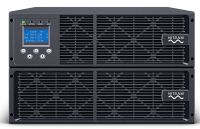 Logo Onduleur 6kva on line 6u mono/mono +2 cables iec+lcd us10006trm