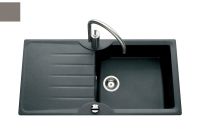 Logo Luisina - luisigranit - s�r�nade - evier � encastrer luisina 1 grand bac, 1 �gouttoir coloris granit ev9701 059e