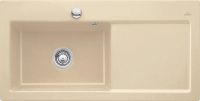 Logo Villeroy & boch - subway pure - evier � encastrer villeroy & boch 1 grand bac, 1 �gouttoir coloris s ev6718 22 73