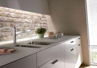 Logo Luisina - kludi - mitigeur de cuisine kludi, bec pivotant chrom� avec douchette extractible monojet rc409/do 015