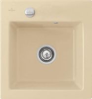 Logo Villeroy & boch - subway pure - cuve � encastrer villeroy & boch 1 bac coloris sable ev6781 22 73