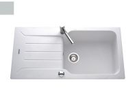 Logo Luisina - luisigranit - traviata - evier � encastrer luisina 1 grand bac, 1 �gouttoir coloris alumet ev98011l 052e