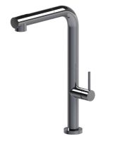 Logo Luisina - mitigeur de cuisine luisina, bec pivotant titane style avec douchette extractible double j rc705/do 066