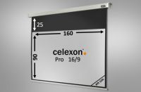 Logo Ecran de projection celexon motoris� pro 160 x 90 cm 1090100