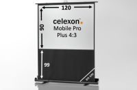 Logo Ecran de projection celexon mobile pro plus 120 x 90 1090370