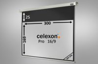 Logo Ecran de projection celexon motoris� pro 300 x 169 cm 1090106
