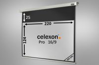 Logo Ecran de projection celexon motoris� pro 220 x 124 cm 1090103
