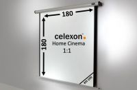 Logo Ecran de projection celexon motoris� home cinema 180 x 180 cm 1090109