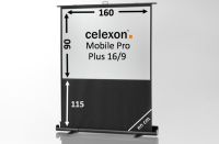 Logo Ecran de projection celexon mobile pro plus 160 x 90 1090366