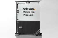 Logo Ecran de projection celexon mobile pro plus 120 x 68 1090371