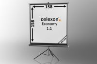 Logo Ecran de projection sur pied celexon economy 158 x 158 cm 1090015
