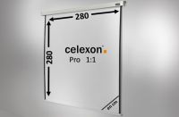 Logo Ecran de projection celexon motoris� pro 280 x 280 cm 1090091