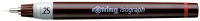 Logo Rotring stylo  encre de chine isograph 0,10 mm, noir 331282000
