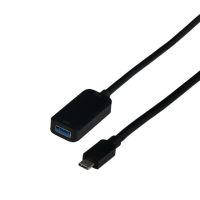Logo C�ble d'extension usb 3.2 gen2 10 gbit, prise de type c - prise de type a, 5 m ebusbc-usba10ge.5