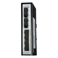 Logo Commutateur sur rail din 4x10/100tx + 2x100fx sc mm 2km ies-0204ft-sc/mm