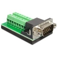 Logo Adaptateur db15hd m > terminal block de65424