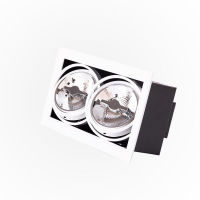 Logo Projecteur downlight cardan led 24w 2.400lm 6000�k cree ra?90 30.000h [jw-car-led-2x12w-cw]  - couleur blanc neutre jw-car-led-2
