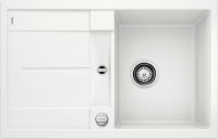 Logo Evier blanco metra 45s blanc - vidage automatique - 513028