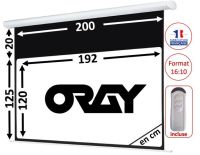 Logo cran oray - hcm4 125x200 + extra-drop 20cm - tlcommande incluse - hcm4rb1125200