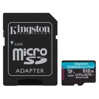 Logo Carte m�moire kingston canvas go! plus sdcg3/512gb 03400236
