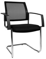 Logo 1opstar chaise de bureau 'filet btob 20', rouge 77240166