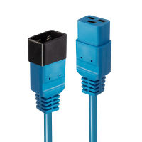 Logo Lindy 3m iec c19 to iec c20 extension blue 3018256