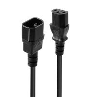 Logo Lindy 0.5m iec c14 to iec c13 mains cable 46045798