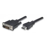 Logo Cble vido hdmi vers dvi-d m/m, noir, 10 m icoc-hdmi-d-100