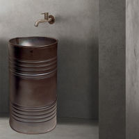 Logo Lavabo sur pied barrel metal barrel - barrel06