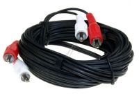 Logo Cble audio 2x rca-mle/2x rca-mle, 5,0mtr. 2646604
