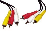 Logo Cordon vido 3x rca-mle/3x rca-mle 2,0m. av-stro 3323581