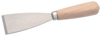 Logo Westex spatule � rouille, poign�e en bois, 70 mm 6424206