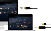 Logo Logilink cble hdmi, connecteur hdmi-a + usb-a - displayport 11117235