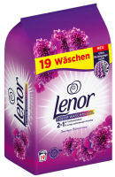 Logo Lenor lessive couleur en poudre rve de fleurs d'amthyste 6431037
