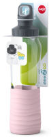 Logo Emsa gourde en verre drink2go, 0,7 litre, bordeaux 6460692