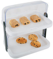 Logo Aps vitrine de buffet double tage, bleu 6450628