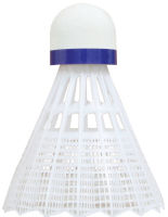 Logo Talbot torro volant de badminton tech 350, moyen, blanc/bleu 98001517