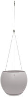 Logo Potic pot de fleurs suspendu lune, rond, bleu 6461845
