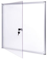 Logo Maul vitrine d'affichage maulextraslim, 4 x a4, aluminium 8716638