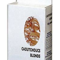 Logo Wonday bo�te distributrice de 100g d'�lastique en caoutchouc blond �troit 40x1,8mm 382153