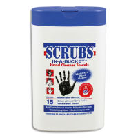 Logo Jelt bo�te de 15 lingettes professionnelles nettoyante scrubs pour les mains 042215 433768