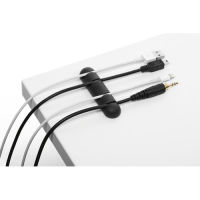 Logo Durable pack de 2 clips adh�sifs pour c�ble cavoline� clip 4 graphite 5040-37 433819