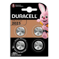 Logo Duracell blister de 4 piles 2025 lithium pour appareils �lectroniques 5000394119345 433412