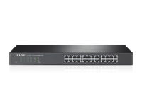 Logo Tp-link 24-port 10/100m switch 24 10/100m rj45 ports 1u 19-inch rack-mountable steel case 2465557